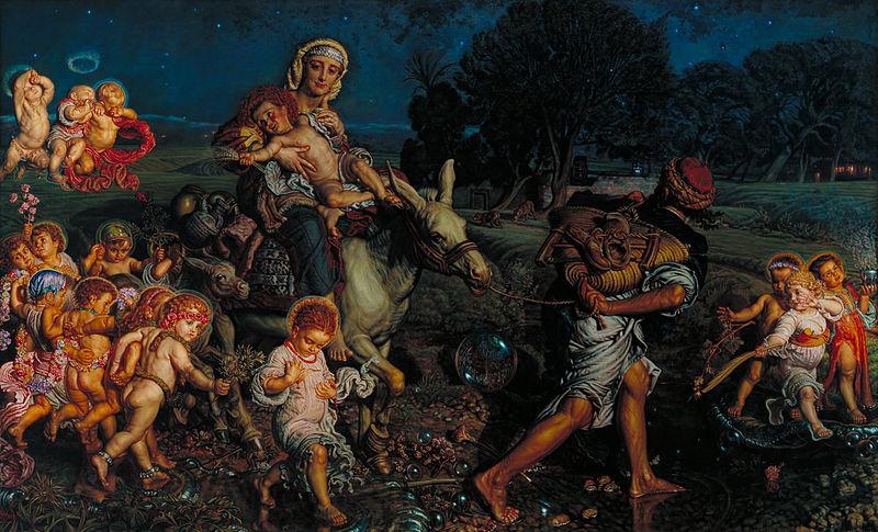 William Holman Hunt The Triumph of the Innocents Spain oil painting art